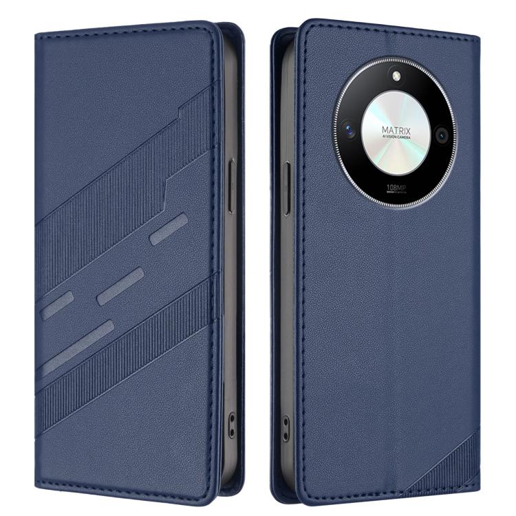 For Honor Magic6 Lite / X9b 5G Embossed Multi-functional Wallet Retro Leather Phone Case