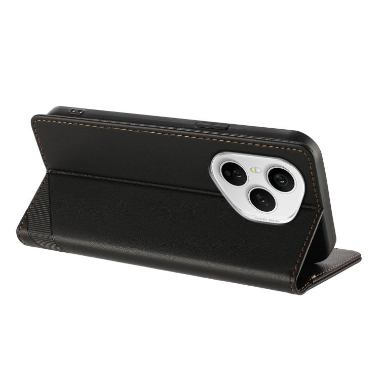 For Honor 400 Pro Global 160.8mm Embossed Multi-functional Wallet Retro Leather Phone Case