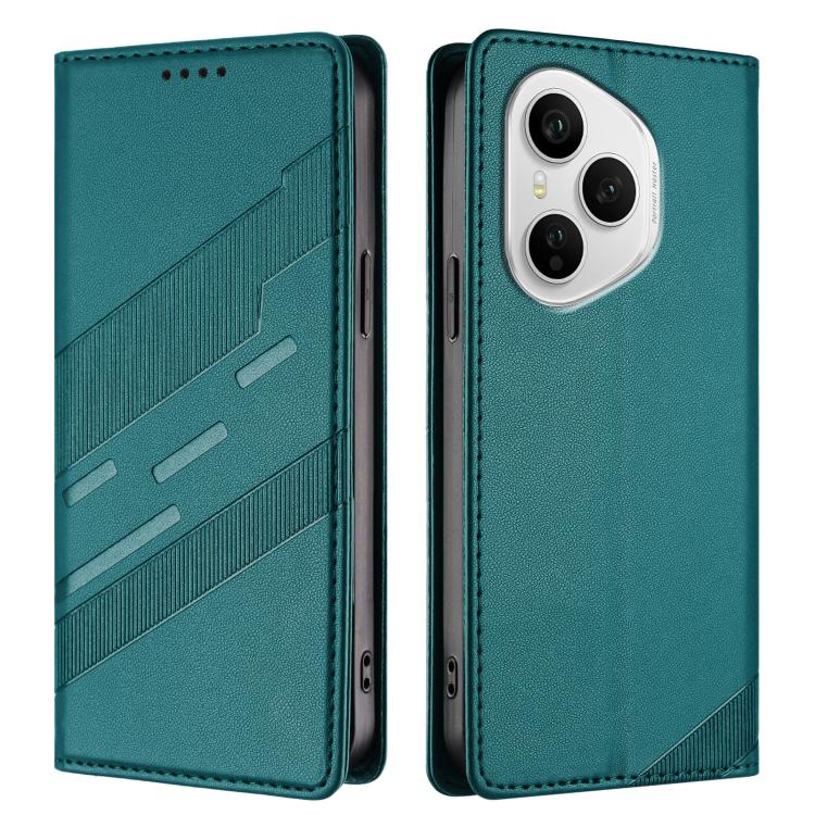 For Honor 400 Pro Global 160.8mm Embossed Multi-functional Wallet Retro Leather Phone Case