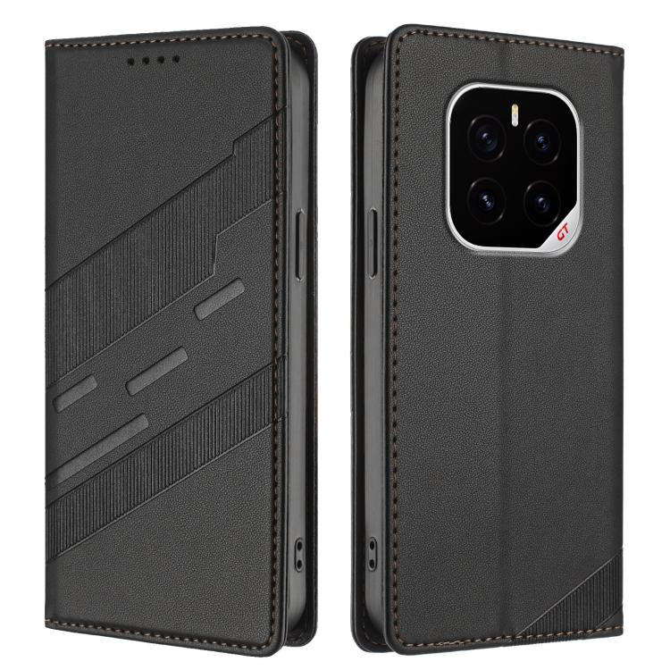 For Honor GT Pro Embossed Multi-functional Wallet Retro Leather Phone Case