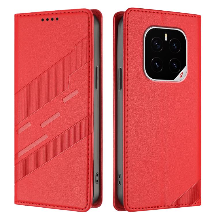 For Honor GT Pro Embossed Multi-functional Wallet Retro Leather Phone Case