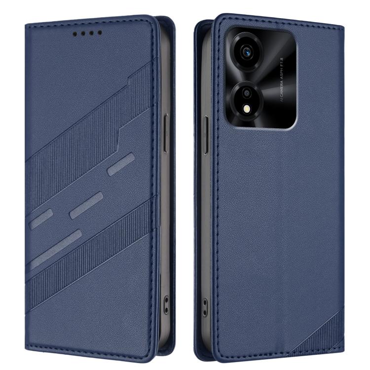 For Honor X5c Plus Embossed Multi-functional Wallet Retro Leather Phone Case