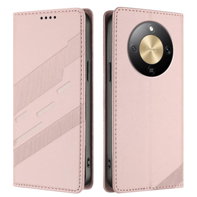 For Honor X9d / X70 5G / Magic8 Lite Embossed Multi-functional Wallet Retro Leather Phone Case