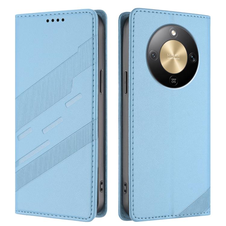 For Honor X9d / X70 5G / Magic8 Lite Embossed Multi-functional Wallet Retro Leather Phone Case