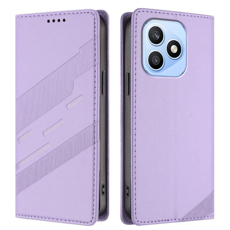 For Honor X8d 4G Global Embossed Multi-functional Wallet Retro Leather Phone Case