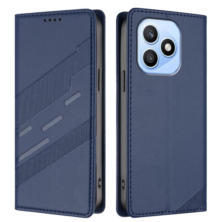 For Honor X8d 4G Global Embossed Multi-functional Wallet Retro Leather Phone Case