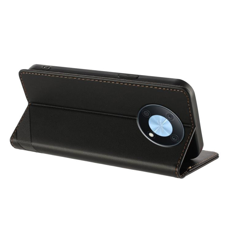 For Huawei Enjoy 50 Pro / nova Y90 Embossed Multi-functional Wallet Retro Leather Phone Case