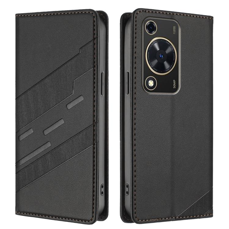 For Huawei Enjoy 70 Embossed Multi-functional Wallet Retro Leather Phone Case