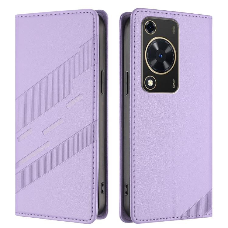 For Huawei Enjoy 70 Embossed Multi-functional Wallet Retro Leather Phone Case