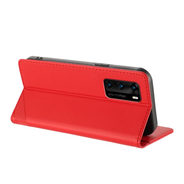 For Huawei P40 Embossed Multi-functional Wallet Retro Leather Phone Case