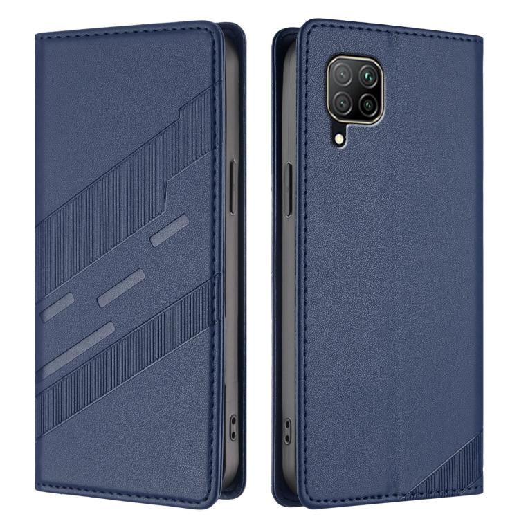 For Huawei P40 Lite 4G / nova 6 SE Embossed Multi-functional Wallet Retro Leather Phone Case