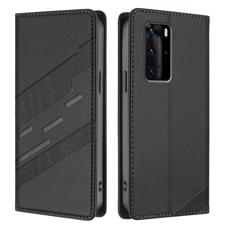 For Huawei P40 Pro Embossed Multi-functional Wallet Retro Leather Phone Case