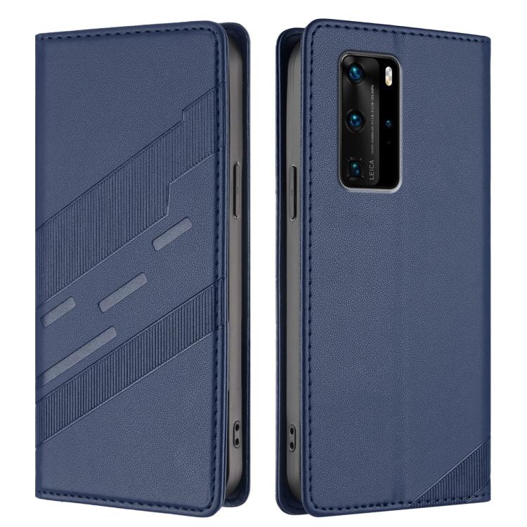 For Huawei P40 Pro Embossed Multi-functional Wallet Retro Leather Phone Case