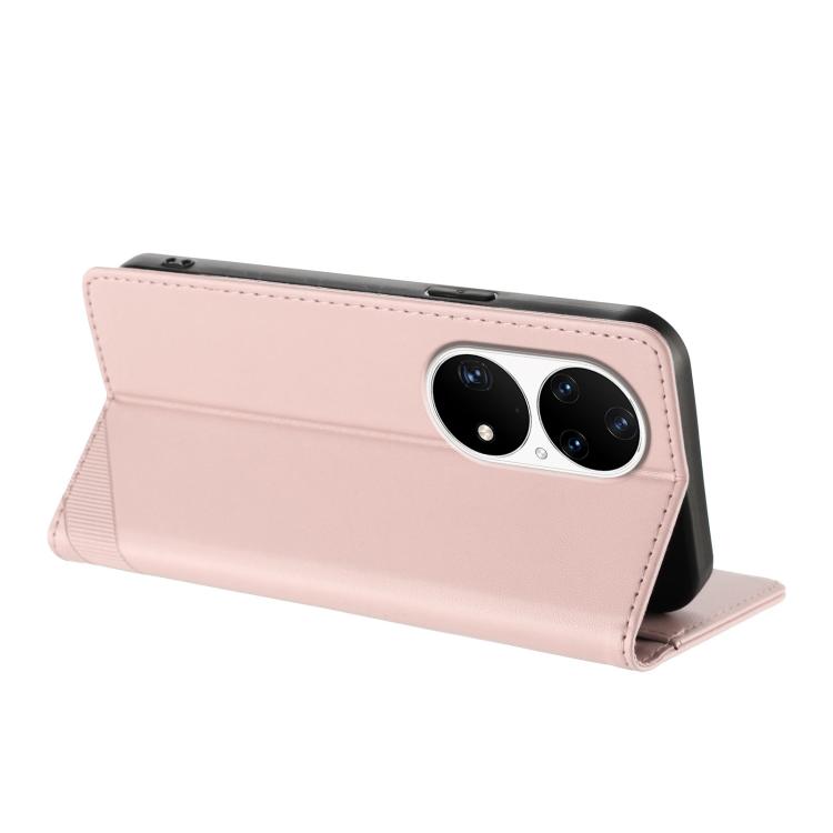 For Huawei P50 Pro Embossed Multi-functional Wallet Retro Leather Phone Case