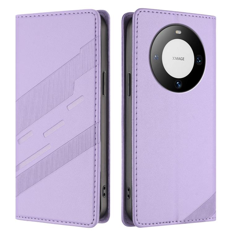 For Huawei Mate 60 Embossed Multi-functional Wallet Retro Leather Phone Case