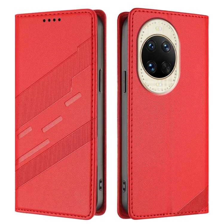 For Huawei nova 14 Embossed Multi-functional Wallet Retro Leather Phone Case