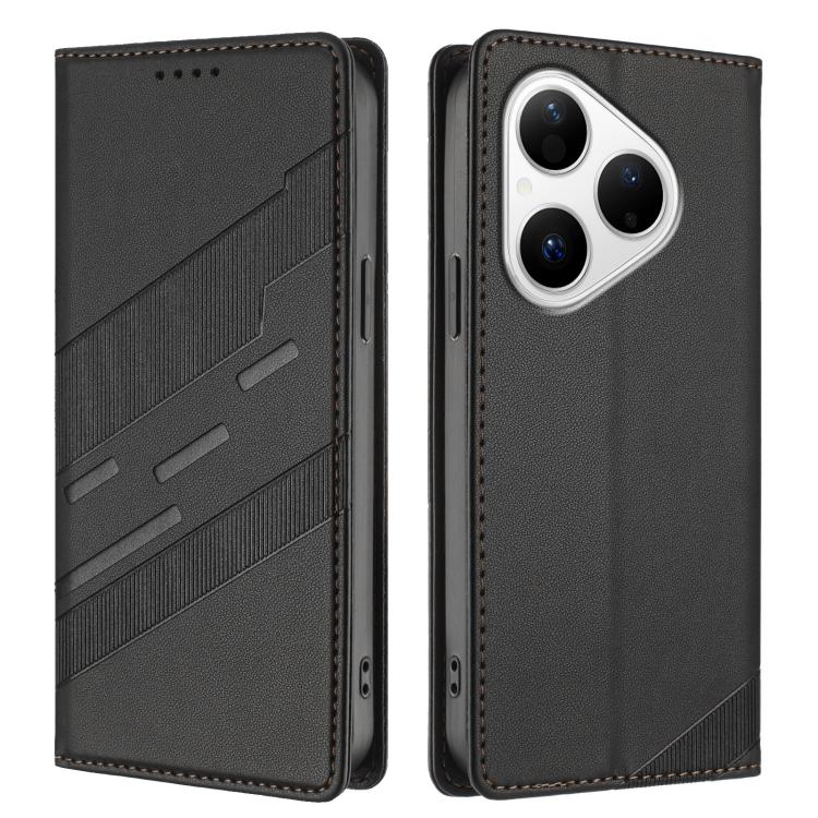 For Huawei Pura 80 Embossed Multi-functional Wallet Retro Leather Phone Case