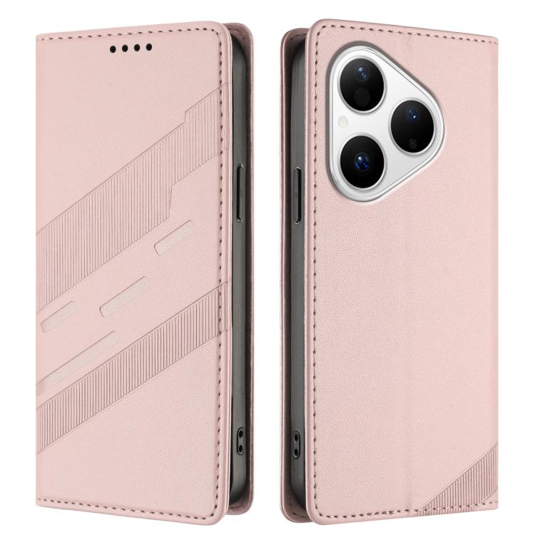 For Huawei Pura 80 Embossed Multi-functional Wallet Retro Leather Phone Case