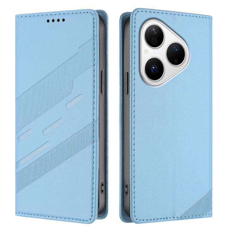 For Huawei Pura 80 Embossed Multi-functional Wallet Retro Leather Phone Case
