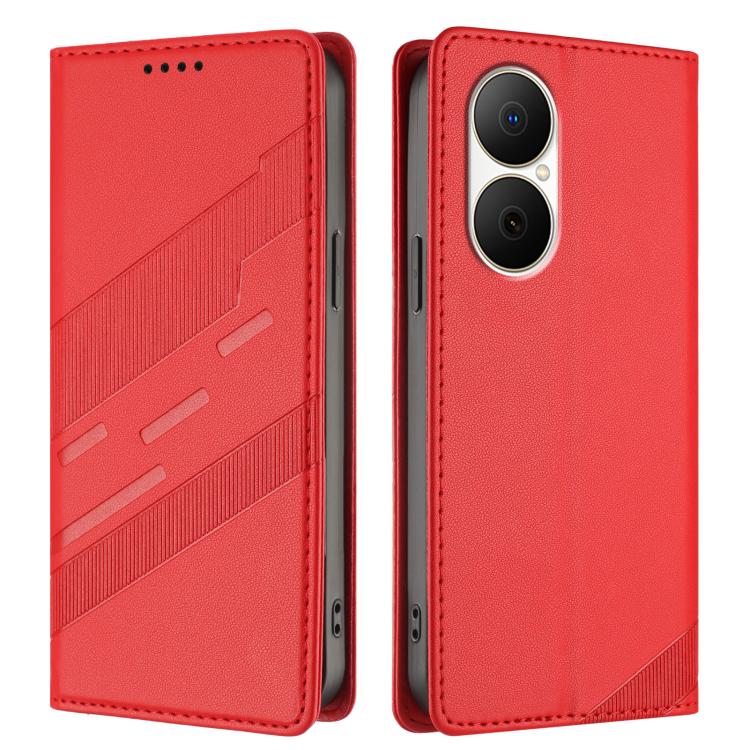 For Huawei Enjoy 80 4G Embossed Multi-functional Wallet Retro Leather Phone Case