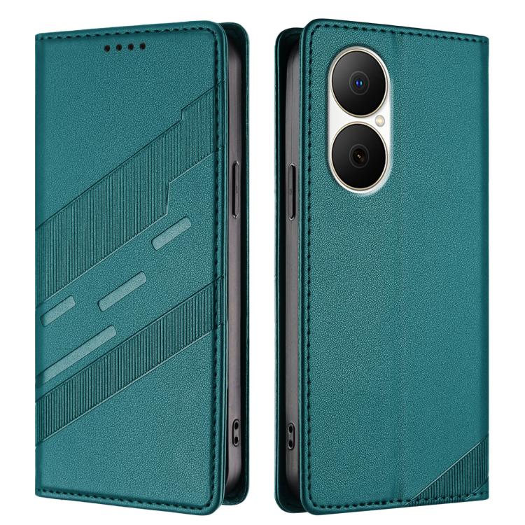 For Huawei Enjoy 80 4G Embossed Multi-functional Wallet Retro Leather Phone Case