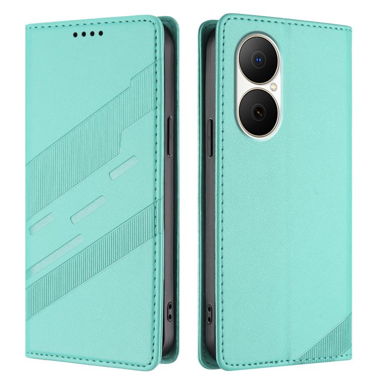 For Huawei Enjoy 80 4G Embossed Multi-functional Wallet Retro Leather Phone Case