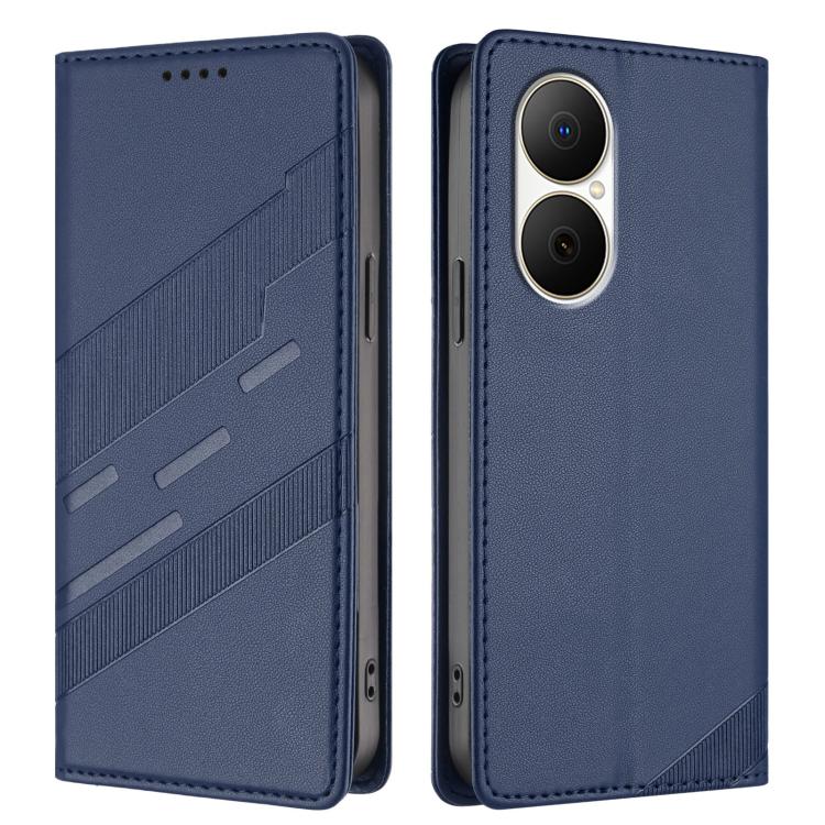 For Huawei Enjoy 80 4G Embossed Multi-functional Wallet Retro Leather Phone Case