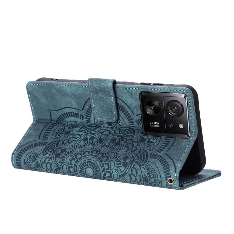 For Xiaomi 13T / 13T Pro Mandala Embossed Retro Frosted Leather Phone Case