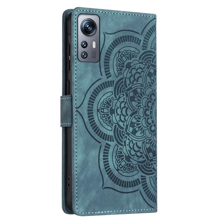 For Redmi Note 11S / 12S Mandala Embossed Retro Frosted Leather Phone Case
