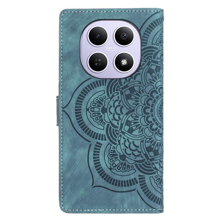 For Redmi Note 15 4G / 5G Global 164mm Mandala Embossed Retro Frosted Leather Phone Case
