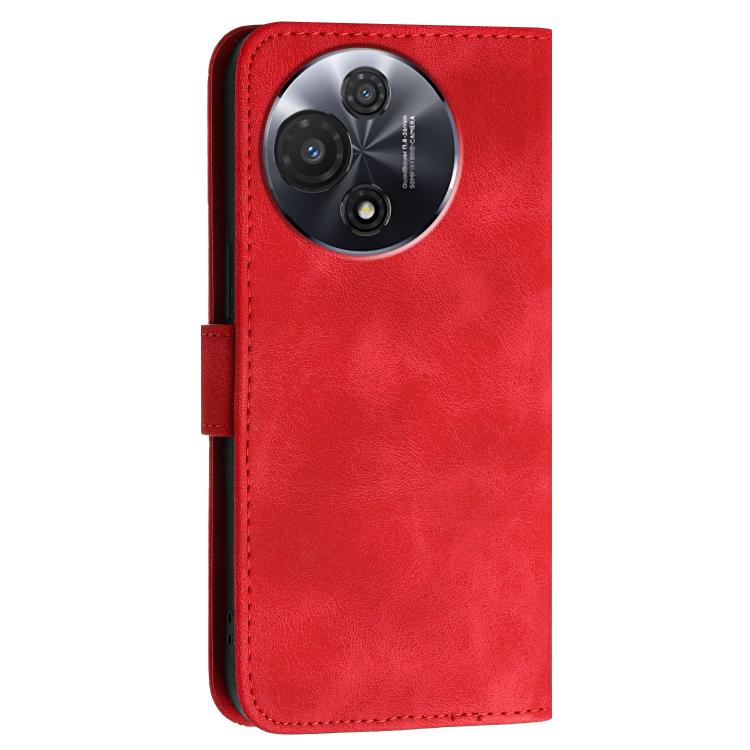 For TCL 60R 5G Grid Butterfly Embossed Pattern Leather Phone Case with Lanyard