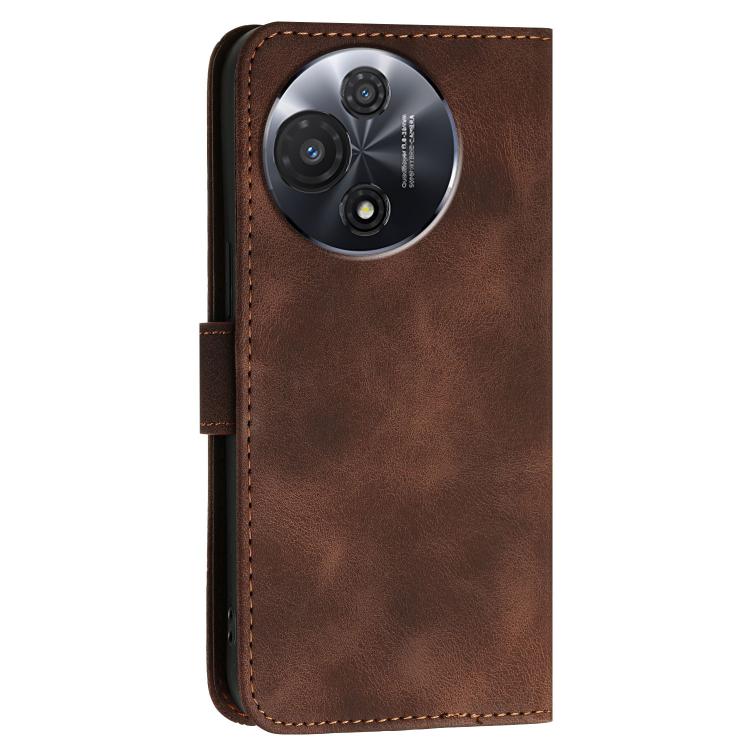 For TCL 60R 5G Grid Butterfly Embossed Pattern Leather Phone Case with Lanyard