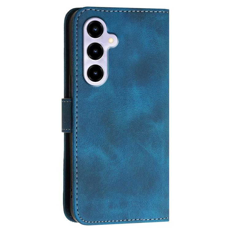 For ZTE nubia V80 Max Grid Butterfly Embossed Pattern Leather Phone Case with Lanyard