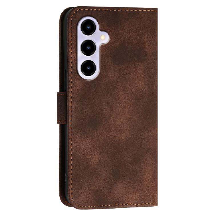 For ZTE nubia V80 Max Grid Butterfly Embossed Pattern Leather Phone Case with Lanyard