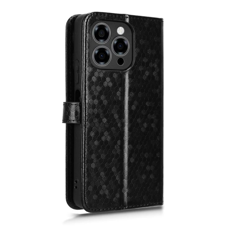 For Doogee Note 58 / Note 58 Pro Honeycomb Dot Texture Leather Phone Case