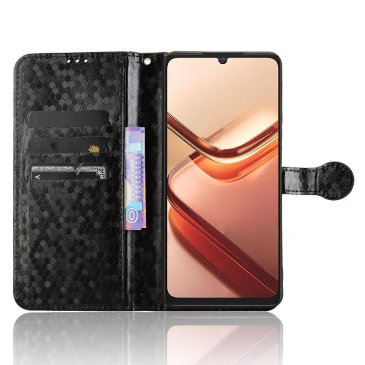 For Doogee Note 58 / Note 58 Pro Honeycomb Dot Texture Leather Phone Case