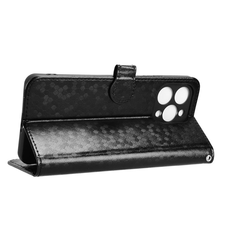 For Doogee Note 58 / Note 58 Pro Honeycomb Dot Texture Leather Phone Case