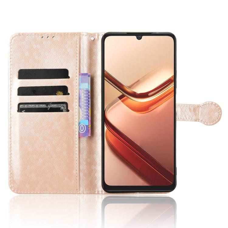For Doogee Note 58 / Note 58 Pro Honeycomb Dot Texture Leather Phone Case
