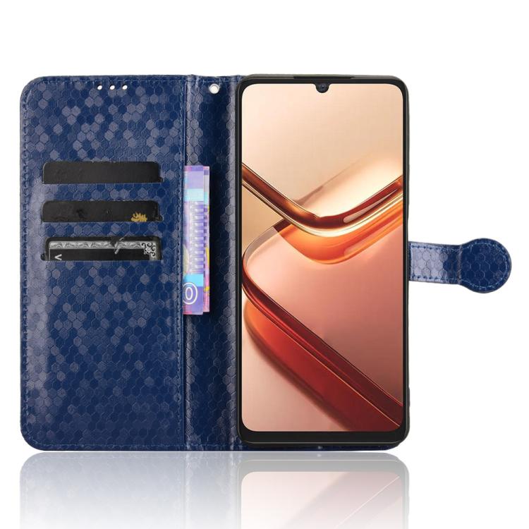 For Doogee Note 58 / Note 58 Pro Honeycomb Dot Texture Leather Phone Case