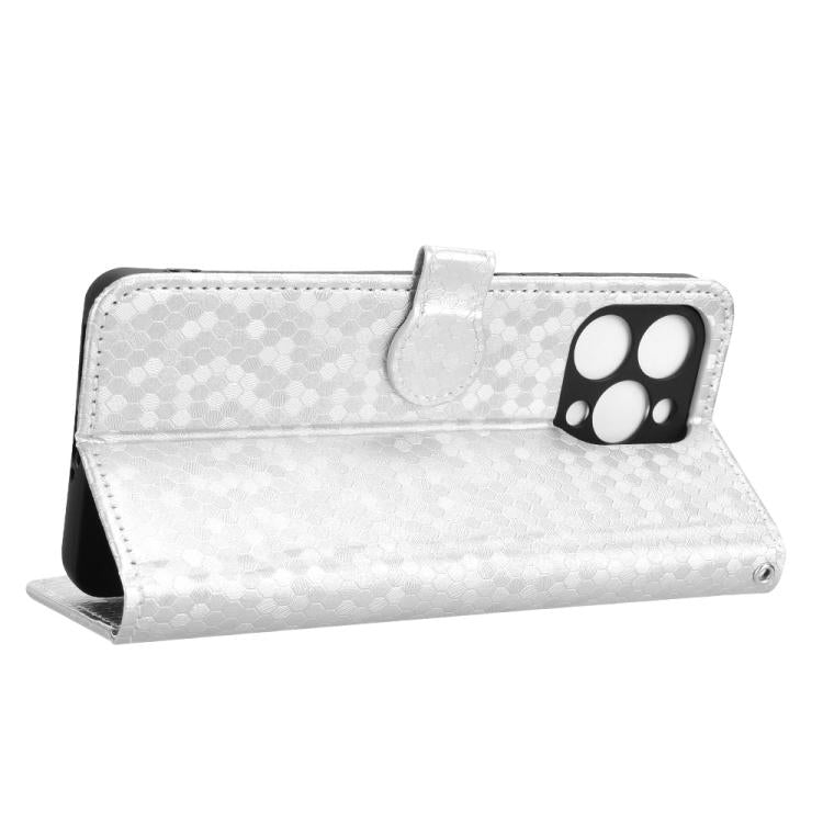 For Doogee Note 58 / Note 58 Pro Honeycomb Dot Texture Leather Phone Case