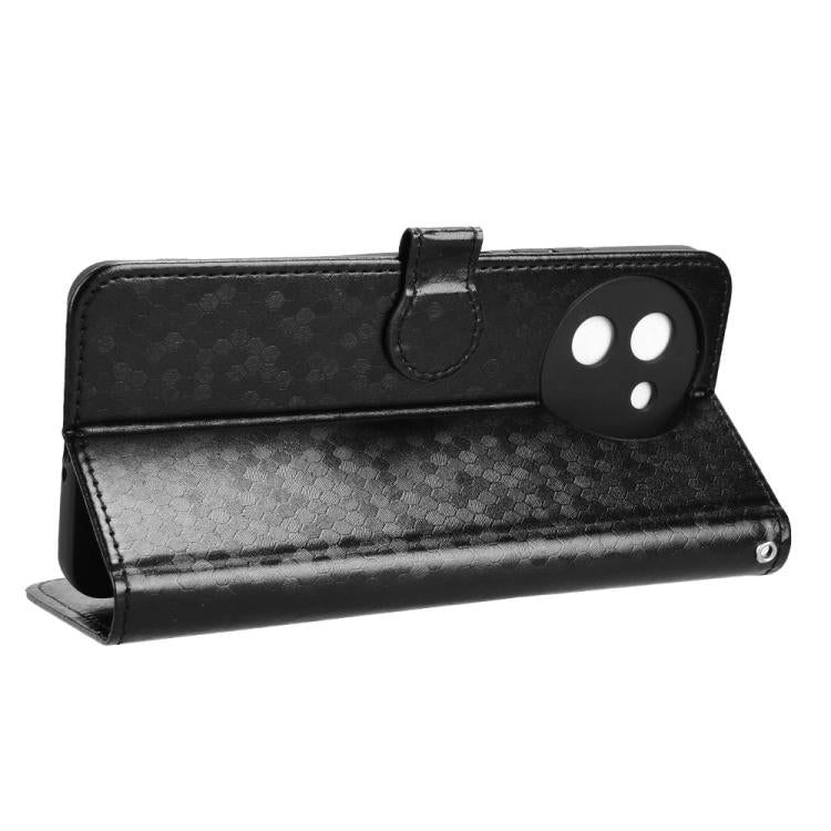 For Doogee Note 59 / Note 59 Pro Honeycomb Dot Texture Leather Phone Case