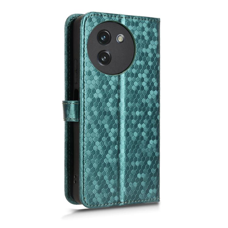 For Doogee Note 59 / Note 59 Pro Honeycomb Dot Texture Leather Phone Case