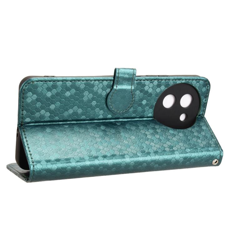 For Doogee Note 59 / Note 59 Pro Honeycomb Dot Texture Leather Phone Case