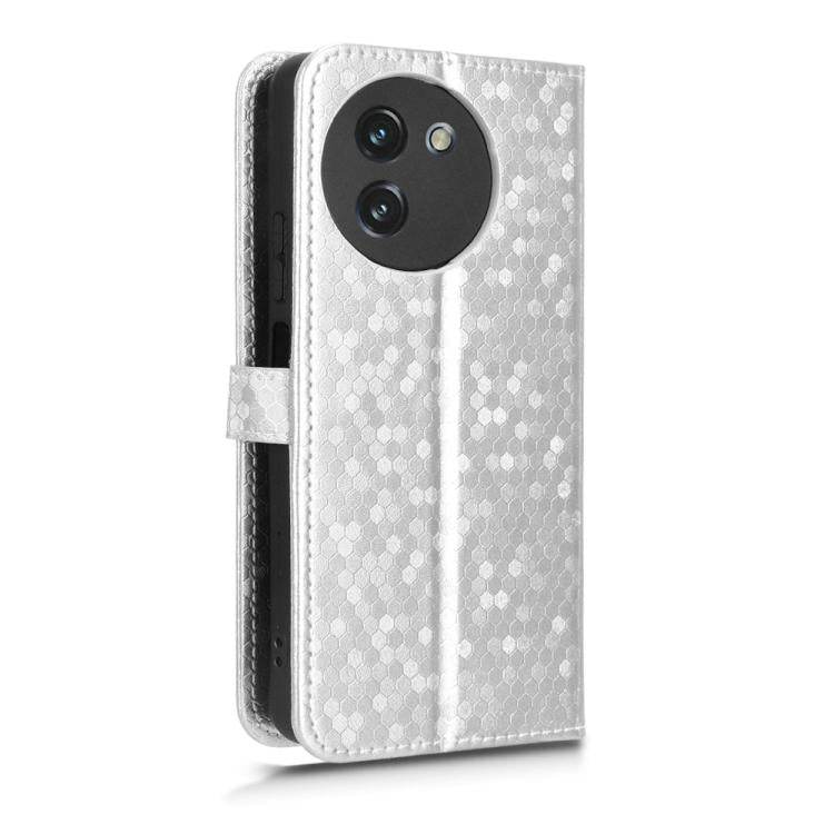 For Doogee Note 59 / Note 59 Pro Honeycomb Dot Texture Leather Phone Case