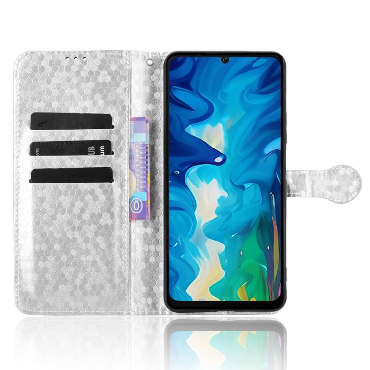 For Doogee Note 59 / Note 59 Pro Honeycomb Dot Texture Leather Phone Case