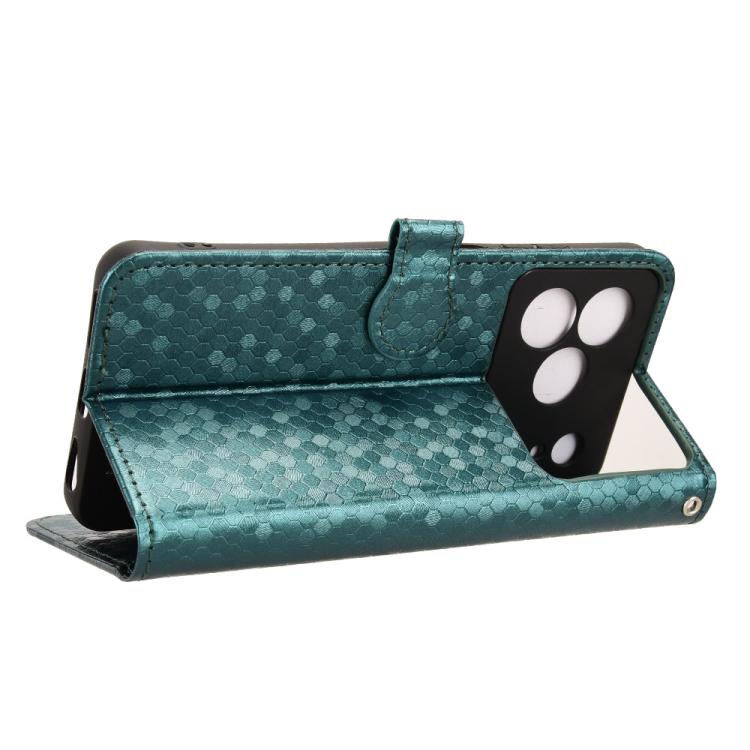 For Doogee Note 56 / Note 56 Pro Honeycomb Dot Texture Leather Phone Case