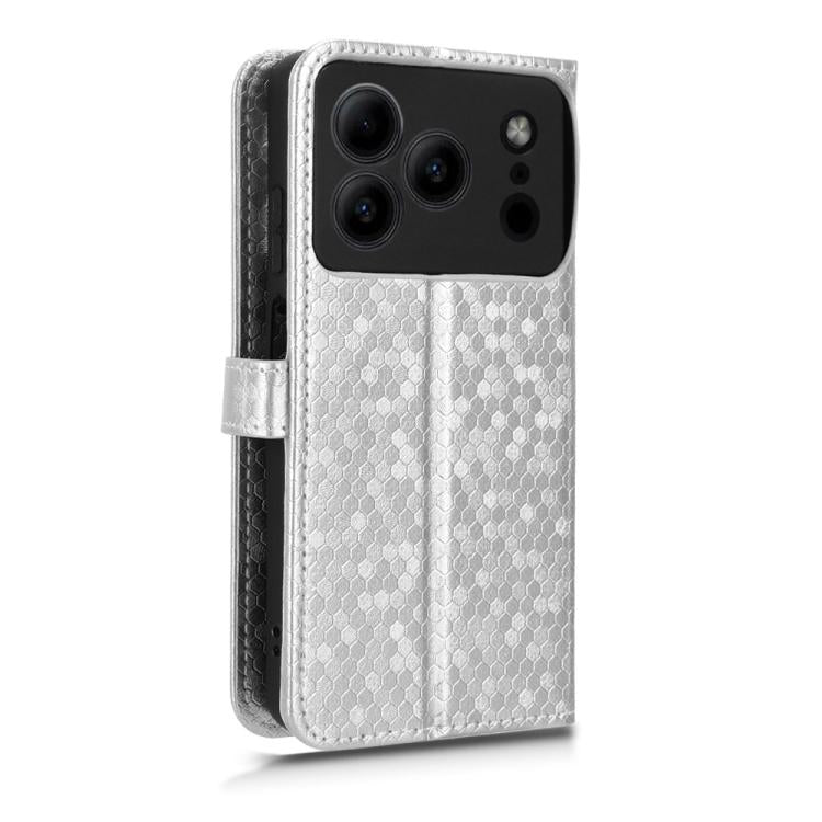 For Doogee Note 56 / Note 56 Pro Honeycomb Dot Texture Leather Phone Case
