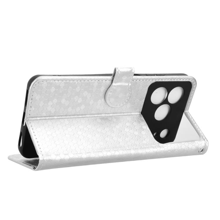 For Doogee Note 56 / Note 56 Pro Honeycomb Dot Texture Leather Phone Case