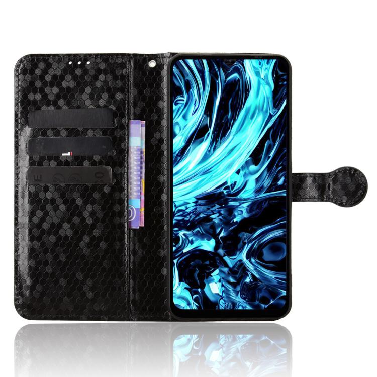 For Doogee Note 56X / Note 56X Pro Honeycomb Dot Texture Leather Phone Case