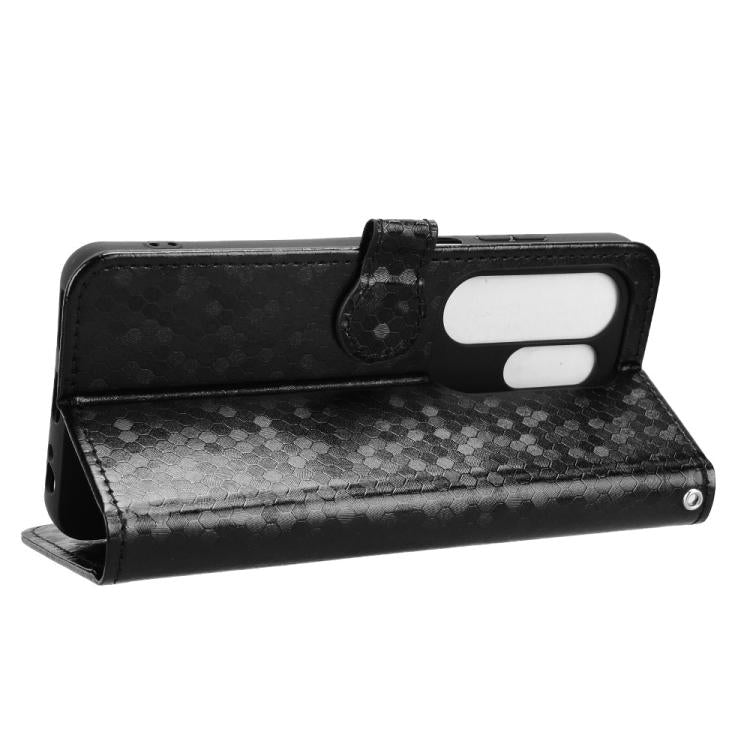 For Doogee Note 56X / Note 56X Pro Honeycomb Dot Texture Leather Phone Case